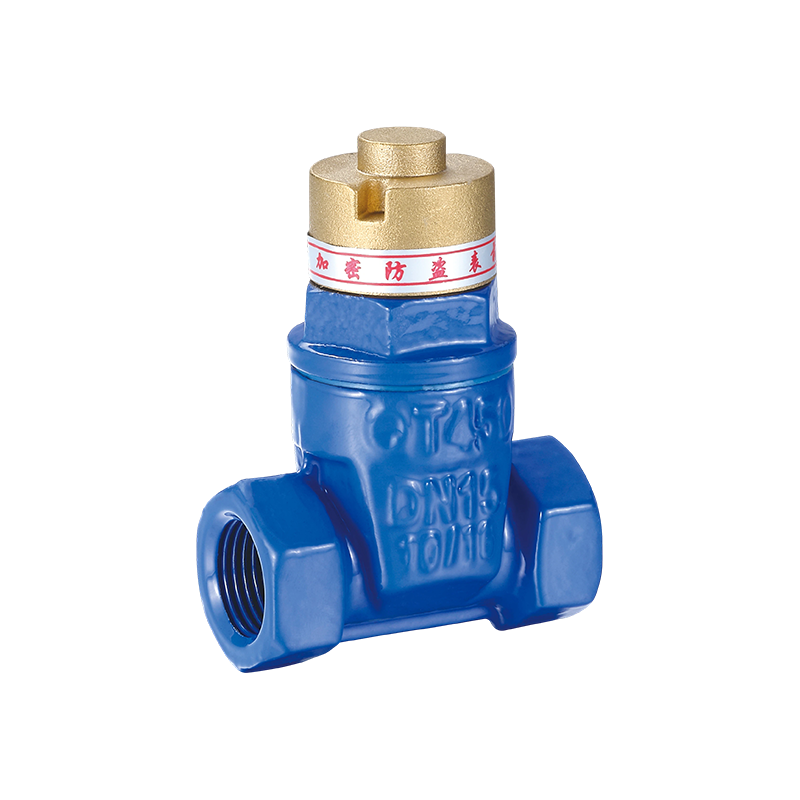 Válvula de porta de vedação de ferro fundido nodular magnético anti-roubo YH-1002