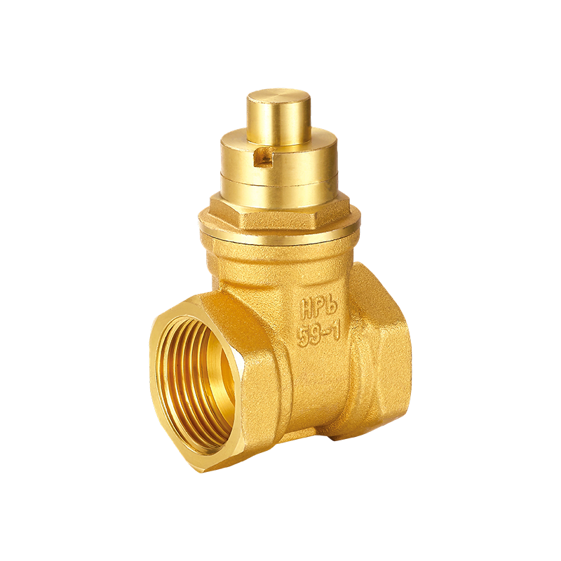 Válvula gaveta de latão com fechadura magnética YH-101