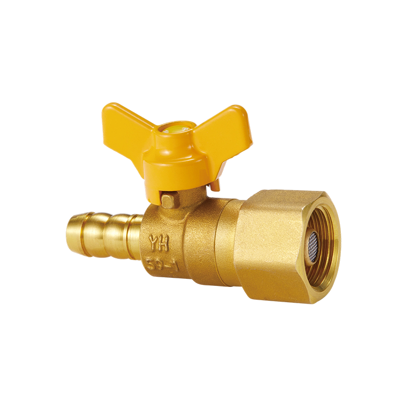 Válvula de corte de excesso de fluxo de latão YH-216A （Conector F/Mangueira）