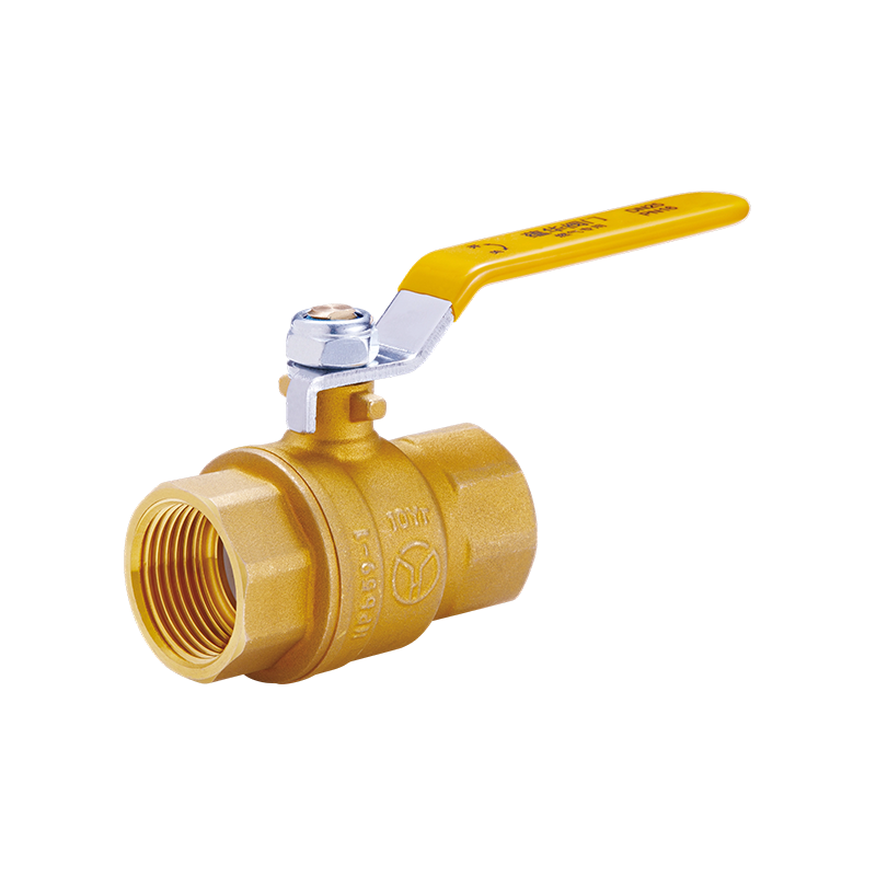 Válvula esfera de latão de porta completa YH-220 com alça longa （F/F)